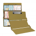 WhiteCoat Clipboard® Trifold - Tactical Brown EMT Edition